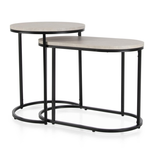 Bijzettafel Lina ovaal - Afbeelding 3