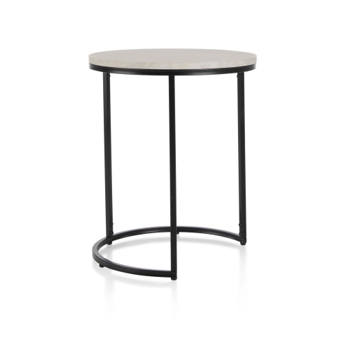 Bijzettafel Lina rond
