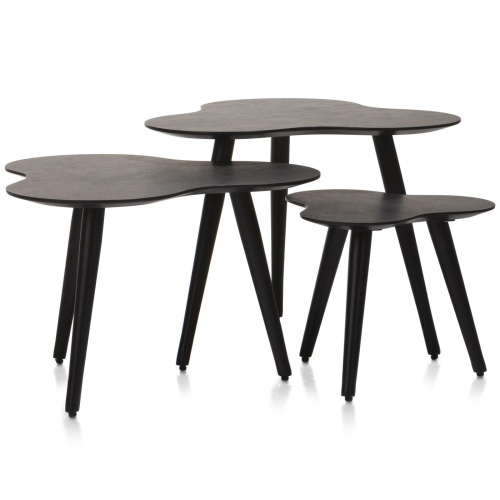 Salontafelset Cas Antraciet