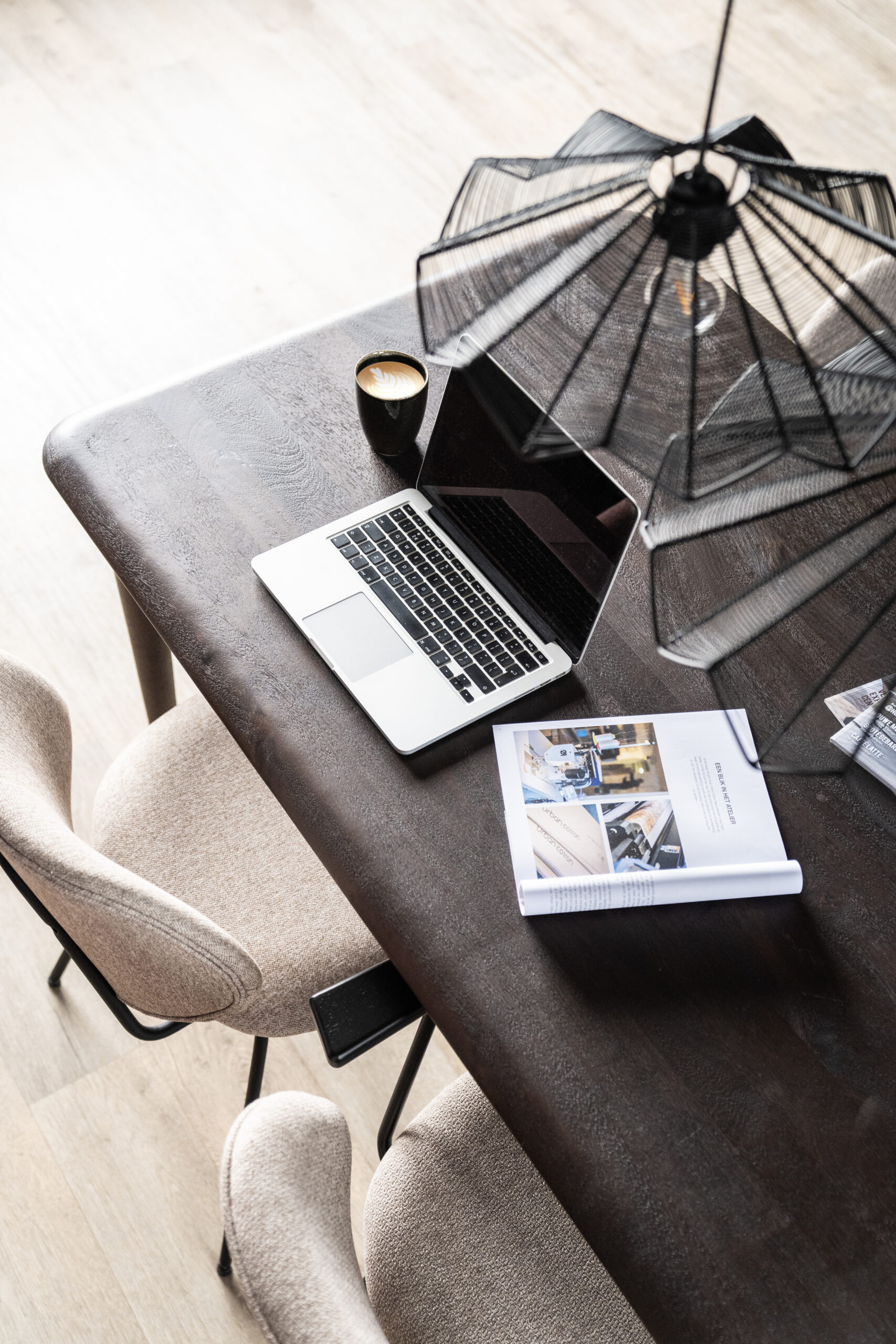 Eettafel Jiska 160 cm - Afbeelding 7